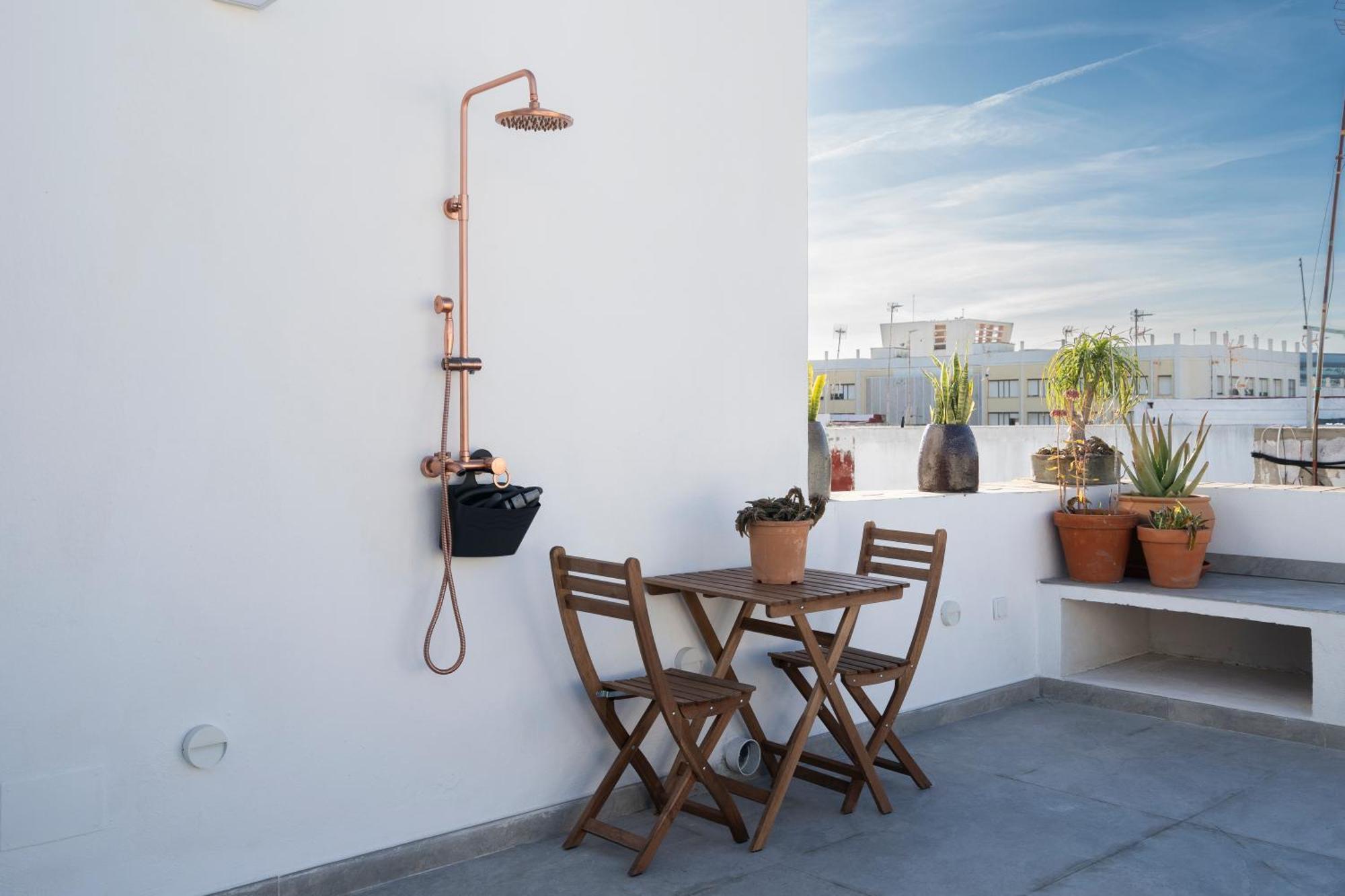 Ferienwohnung Atico Plata Cádiz Exterior foto